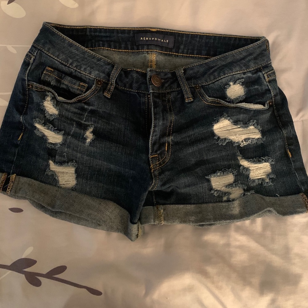 Aeropostale Stretchy Denim Shorts